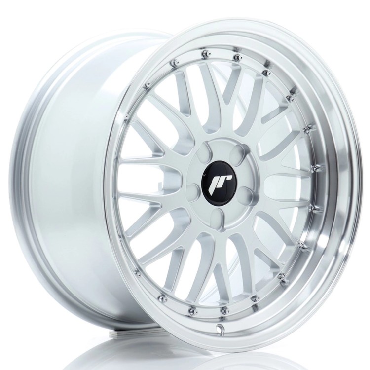 JR WHEELS JR23 18X9,5 ET20-48 5H BLANK HYPER SILVER W/MACHINED LIP
