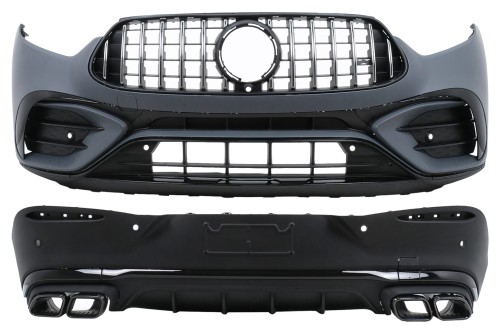 BODY KIT ZDERZAK PRZÓD TYŁ MERCEDES GLC-CLASS COUPE C254 22+ GLC63 DESIGN
