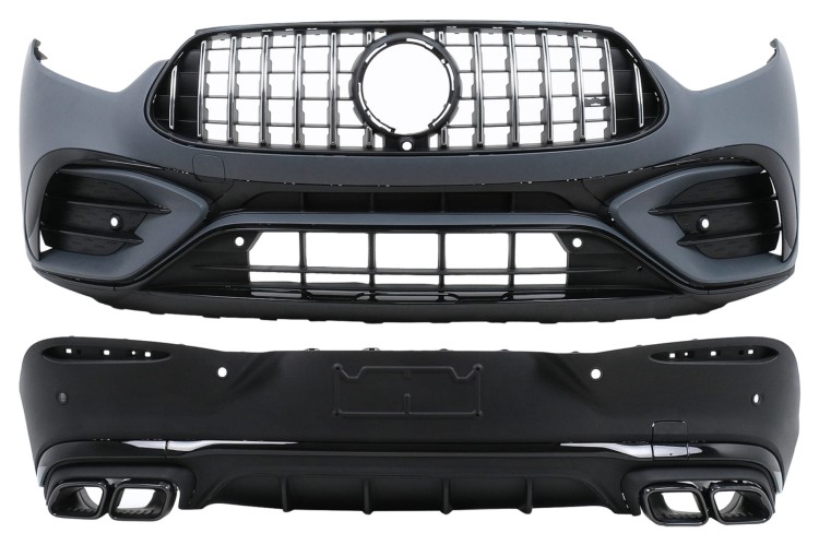 BODY KIT ZDERZAK PRZÓD TYŁ MERCEDES GLC-CLASS COUPE C254 22+ GLC63 DESIGN