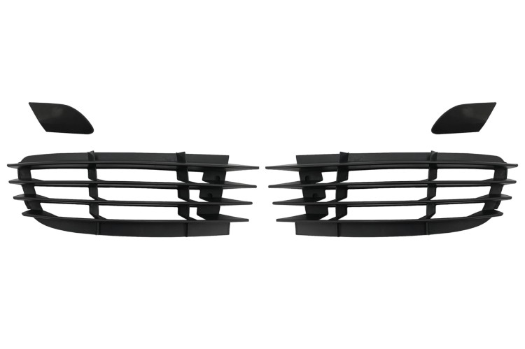 KRATKI BOCZNE OSŁONY SPRYSKIWACZY LAMP VW GOLF V 03-07 JETTA 05-10 R32 LOOK