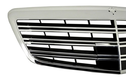 PRZEDNI GRILL MERCEDES S KLASA W221 FACELIFT (2010-2013) S63 S65 DESIGN