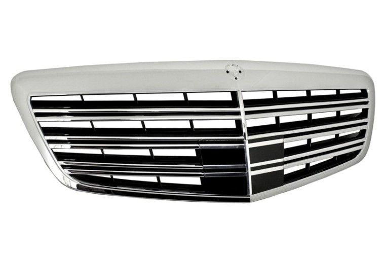 PRZEDNI GRILL MERCEDES S KLASA W221 FACELIFT (2010-2013) S63 S65 DESIGN