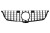 GRILL MERCEDES ML-CLASS W166 12-14 GT-R PANAMERICANA DESIGN BLACK