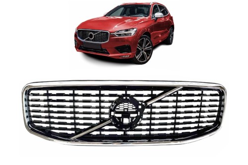GRILL VOLVO XC60 II (2017-2021) CZARNY