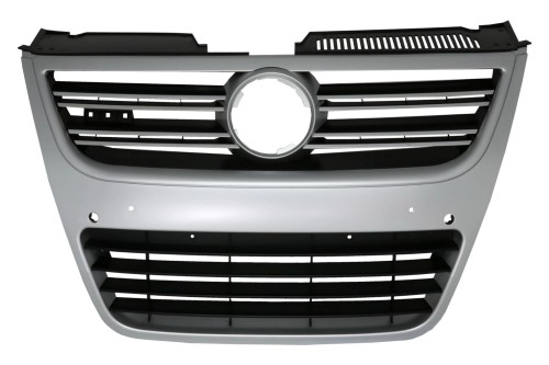 GRILL VW PASSAT B6 3C (2007-2010) R36 LOOK SREBRNY