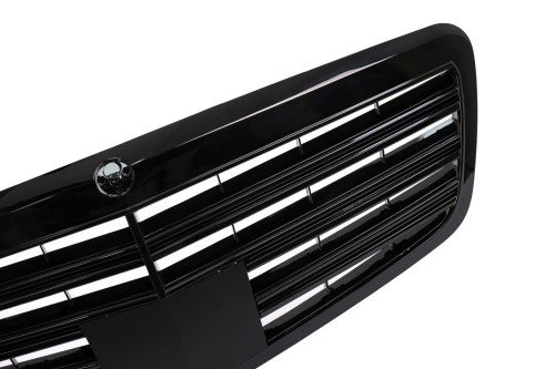 PRZEDNI GRILL MERCEDES S KLASA W221 FACELIFT 10-13 S65 DESIGN PIANO BLACK