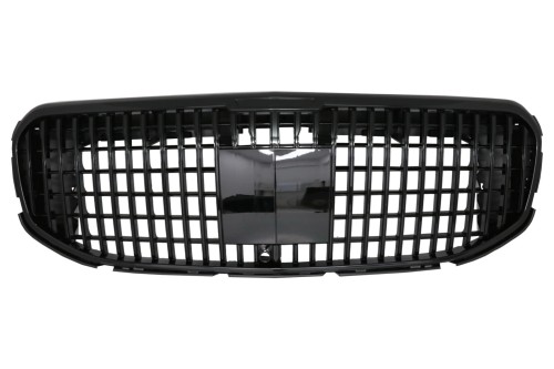 GRILL ATRAPA MERCEDES GLS SUV X167 (19-23) MAYBACH DESIGN CZARNY POŁYSK
