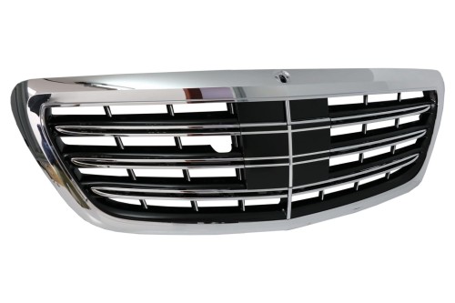 CHROMOWANA OSŁONA CHŁODNICY PASUJĄCA DO MERCEDESA KLASY S W222 (2014-08.202