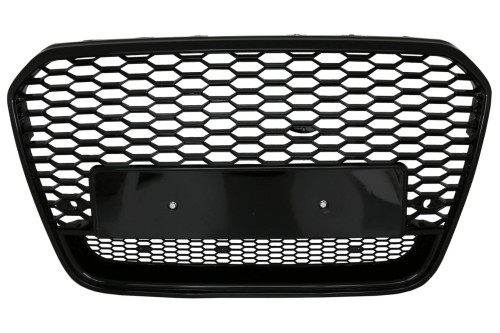 GRILL ATRAPA CHŁODNICY AUDI A6 C7 4G (2011-2014) RS6 LOOK PLASTER MIODU