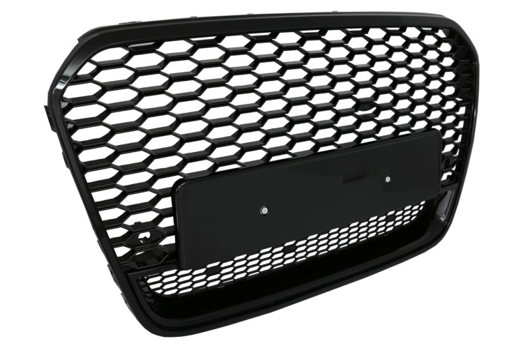 GRILL ATRAPA CHŁODNICY AUDI A6 C7 4G (2011-2014) RS6 LOOK PLASTER MIODU