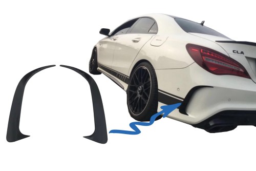 SPOILERY TYLNEGO ZDERZAKA MERCEDESA CLA W117 C117 X117 (13-18) CLA45 DESIGN