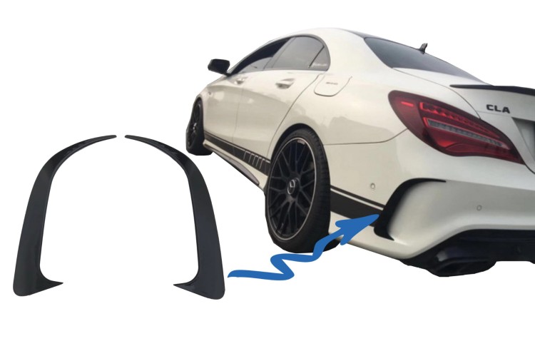 SPOILERY TYLNEGO ZDERZAKA MERCEDESA CLA W117 C117 X117 (13-18) CLA45 DESIGN