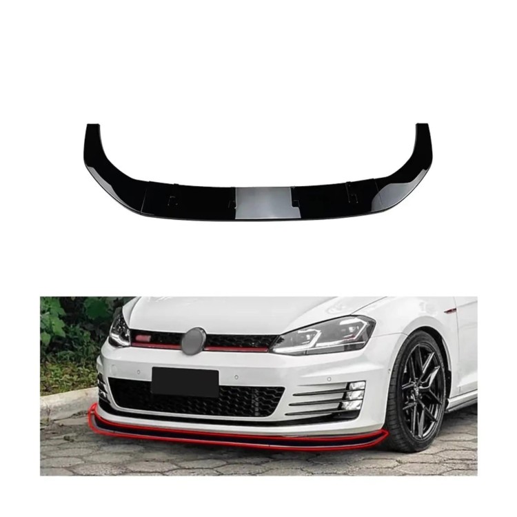 DOKŁADKA PRZEDNIEGO ZDERZAKA VW GOLF 7 VII GTI / R 13-16
