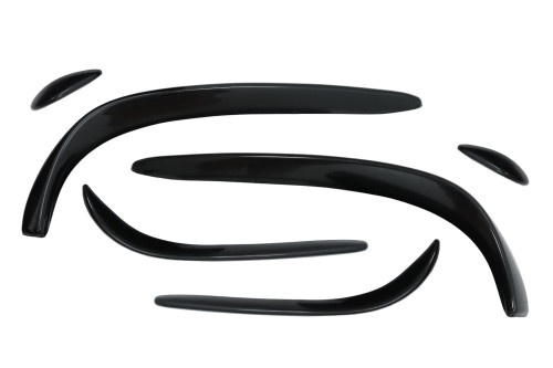 PRZEDNIE SPOILERY SPLITTERY ZDERZAKA MERCEDES C KLASA W205 C205 A205 15-18