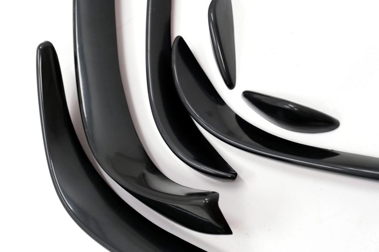 PRZEDNIE SPOILERY SPLITTERY ZDERZAKA MERCEDES C KLASA W205 C205 A205 15-18