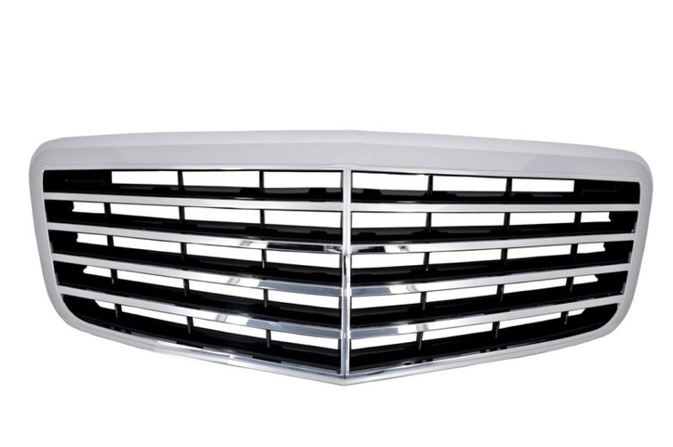 PRZEDNI GRILL MERCEDES E KLASA W211 (2006-2009) FACELIFT DESIGN