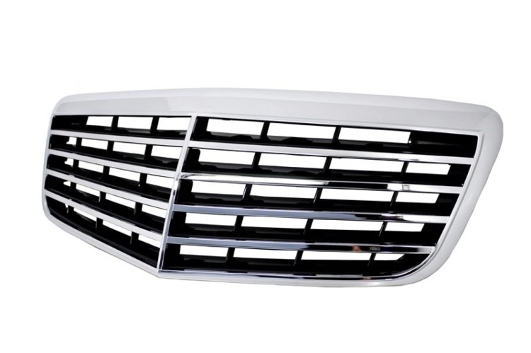 PRZEDNI GRILL MERCEDES E KLASA W211 (2006-2009) FACELIFT DESIGN