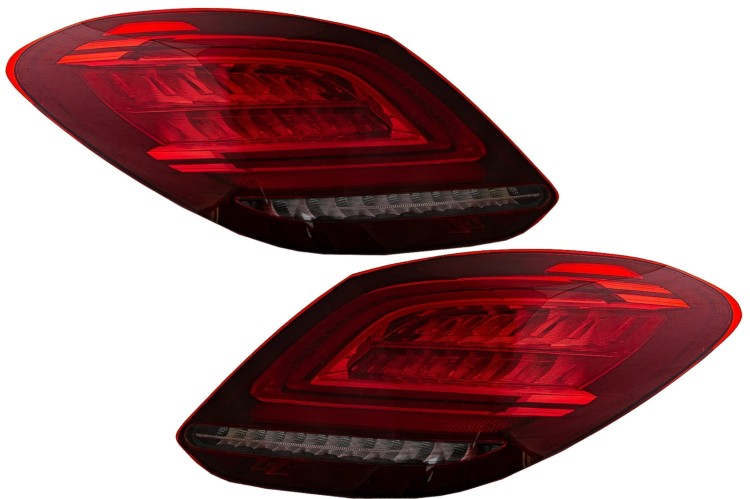 LAMPY TYLNE LED MERCEDES C KLASA W205 LIMOUSINE (2014-2018) FACELIFT DESIGN