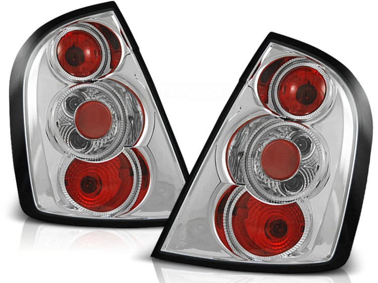 LAMPY PRZEDNIE REFLEKTORY CHROME SKODA FABIA I 12.99-06.04