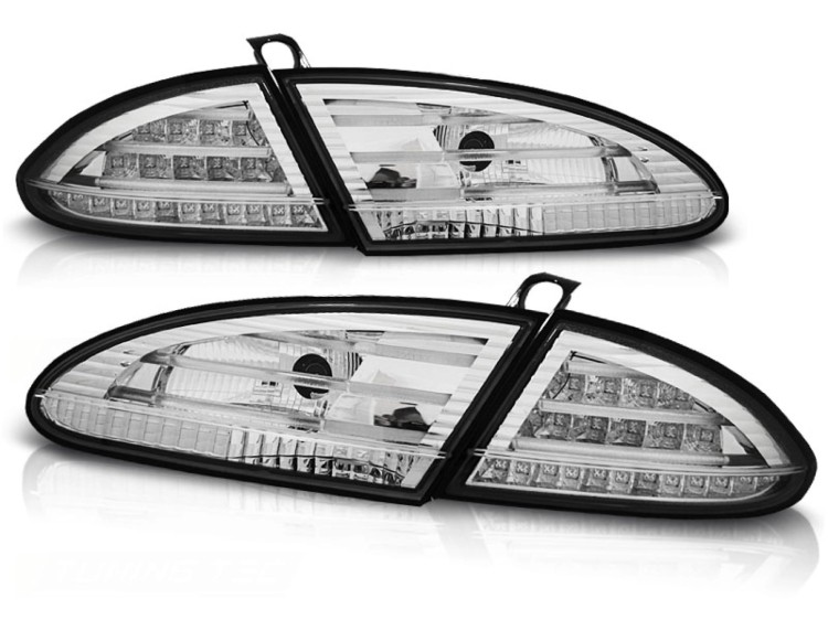 LAMPY TYLNE CHROME SEAT LEON 06.05-09 LED