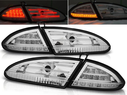 LAMPY TYLNE CHROME SEAT LEON 06.05-09 LED