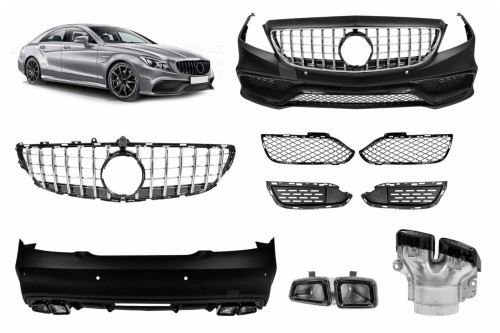 BODY KIT ZDERZAK PRZEDNI TYNY MERCEDES CLS W218 C218 (11-13) CLS63 DESIGN