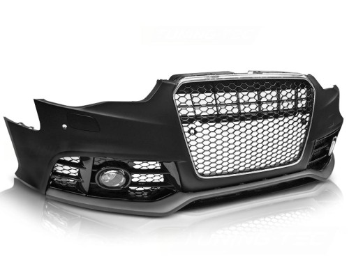 ZDERZAK PRZEDNI CHROME BLACK PDC AUDI A5 11-16 RS5 LOOK