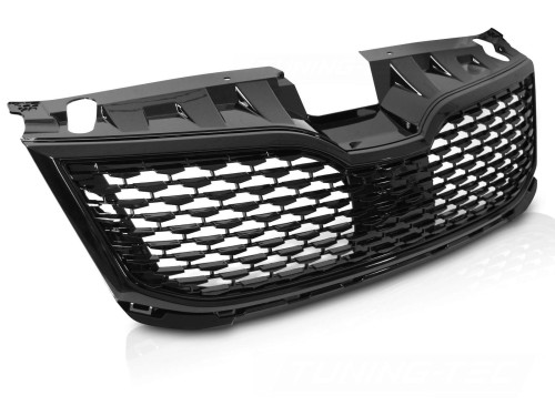 ATRAPA GRILL GLOSSY BLACK VRS LOOK SKODA OCTAVIA III 16-20