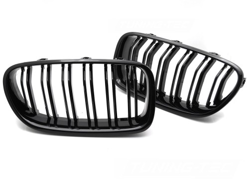 NERKI GRILL ATRAPA CZARNY POŁYSK BMW SERII 5 F10 / F11 10-16