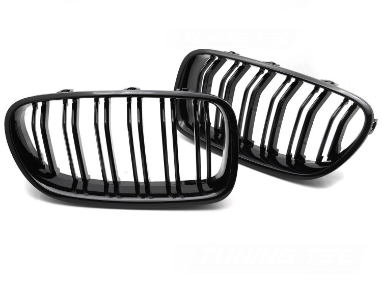 NERKI GRILL ATRAPA CZARNY POŁYSK BMW SERII 5 F10 / F11 10-16