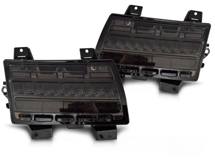 KIERUNKOWSKAZY PRZEDNIE LED SEQ SMOKE JEEP WRANGLER JL 18-23