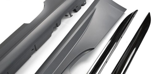 PROGI NAKŁADKI NA PROGI PERFORMANCE STYLE BMW SERII 4 G22 G23 20+