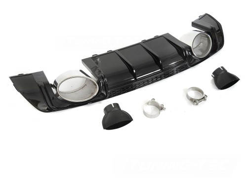 DYFUZOR SPOILER RSTT LOOK AUDI TT 8S 14-18
