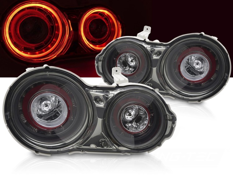 LAMPY TYLNE LED TAIL SMOKE NISSAN GT-R 08-23