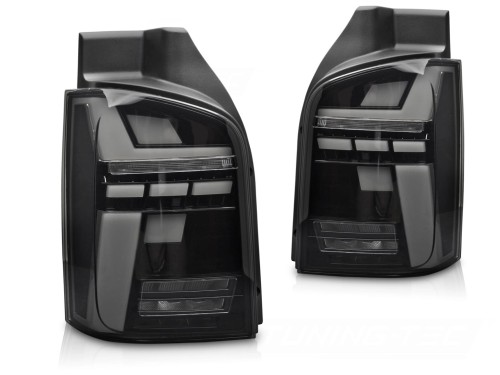 LAMPY TYLNE LED BAR TAIL LIGHTS SMOKE SEQ VW T5 04.03-09 / 10-15