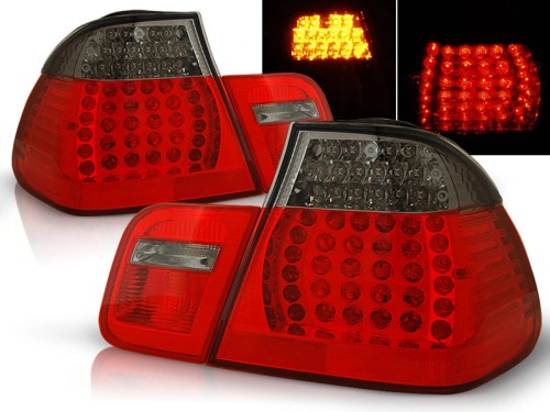 LAMPY TYLNE RED SMOKE BMW SERII 3 E46 09.01-03.05 SEDAN