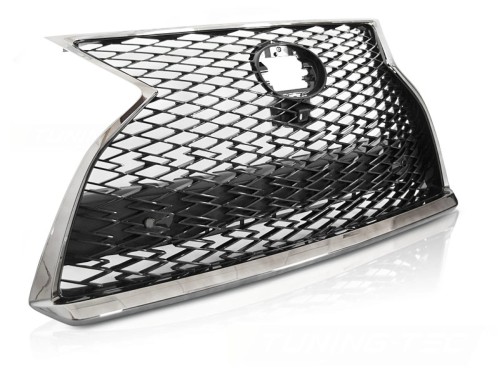 GRILL ATRAPA CHROM BLACK LEXUS RX 19+
