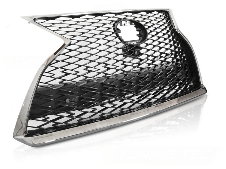 GRILL ATRAPA CHROM BLACK LEXUS RX 19+