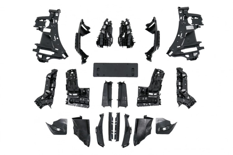 BODY KIT KONWERSJA ZDERZAK MASKA PORSCHE CAYENNE 9Y0 18-23 DO WERSJI 2024