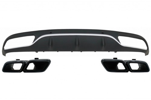 DYFUZOR KOŃCÓWKI MERCEDES C KLASA C205 A205 COUPE CABRIOLET 14-19 C63 LOOK