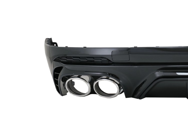 DYFUZOR TYLNEGO ZDERZAKA KOŃCÓWKI AUDI Q5 FY S-LINE (18-20) CHROM SQ5 LOOK