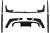 BODY KIT DOKŁADKA ZDERZAKA PROGI DYFUZOR BMW M3 F80 F82 M4 (14-19)