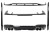 BODY KIT DOKŁADKA PRZÓD DYFUZOR SPOILER BMW X3 G01 (2018-2020) X3M DESIGN