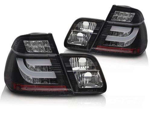 LAMPY TYLNE LED TAIL BLACK BMW E46 01-05 SEDAN