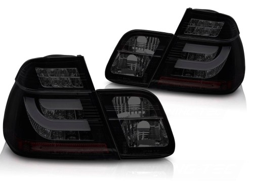 LAMPY TYLNE LED TAIL LIGHTS BLACK SMOKE BMW E46 01-05 SEDAN