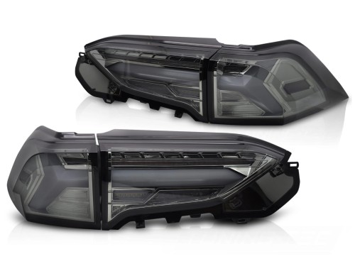 LAMPY TYLNE LED TOYOTA RAV4 19- LED BAR SMOKE