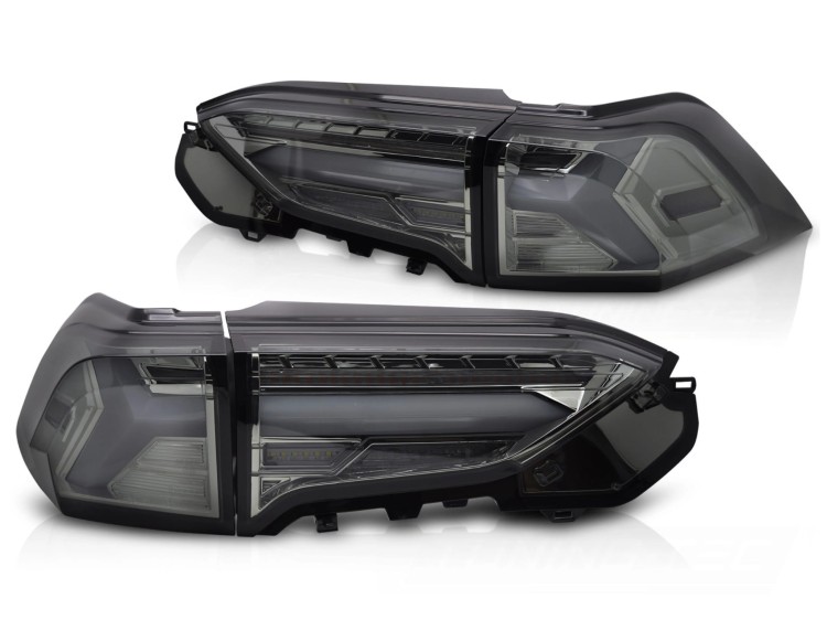 LAMPY TYLNE LED TOYOTA RAV4 19- LED BAR SMOKE