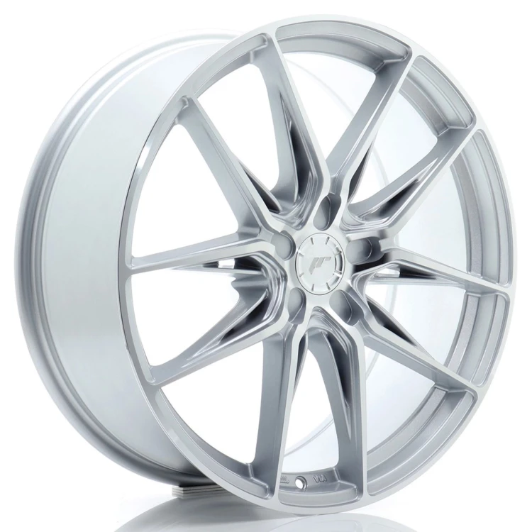 JR WHEELS JR44 20X9 ET20-51 5H BLANK SILVER W/ MACHINED FACE