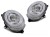 LAMPY PRZEDNIE CHROME DRL MINI (COOPER) F55 / F56 / F57 14-17