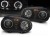 LAMPY PRZEDNIE ANGEL EYES CCFL BLACK VW GOLF IV 97-03